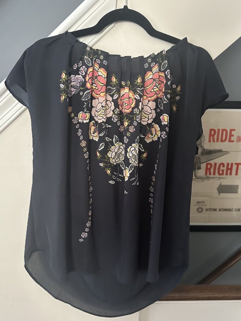 Lauren Conrad Short Sleeve Blouse